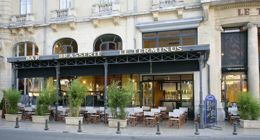 Hotel Du Soleil Le Terminus Carcassonne Eksteriør bilde